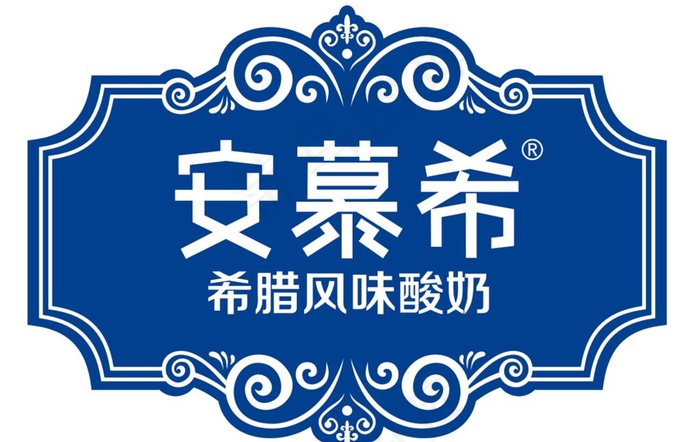 安慕希图片cdr矢量模版下载