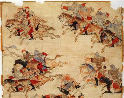 蒙古国绘画图片