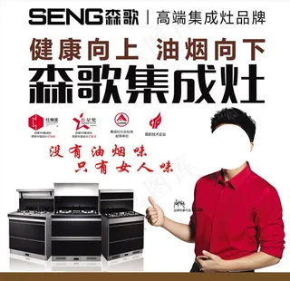 森歌集成灶图片
