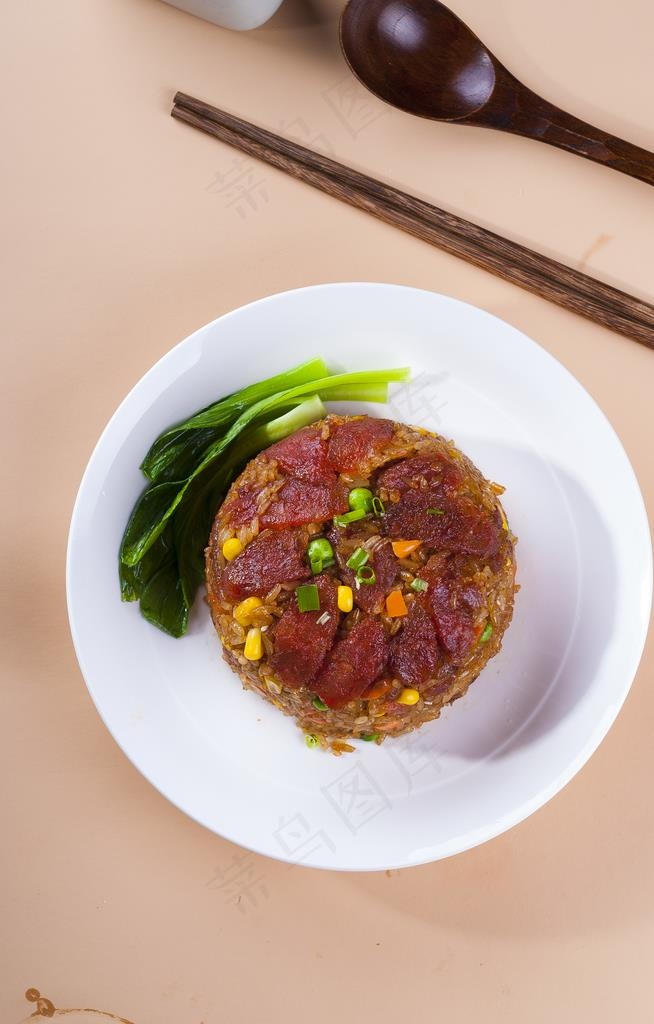 腊肠炒饭图片