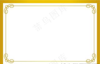 金色边框图片