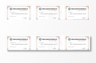 社会组织评估等级证书图片