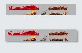 红军精神剪影图片