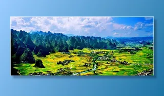 金州十八景图片