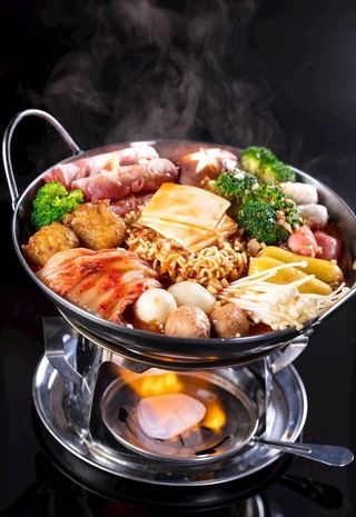 泡菜小火锅图片