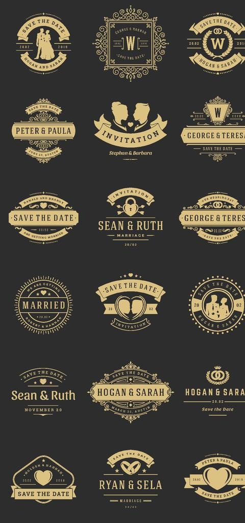 时尚创意标签图片