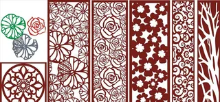 家装镂空雕花图片