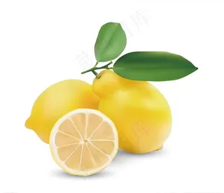 矢量柠檬图片