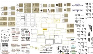 花边云纹大全整理图片