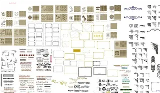 花边云纹大全整理图片