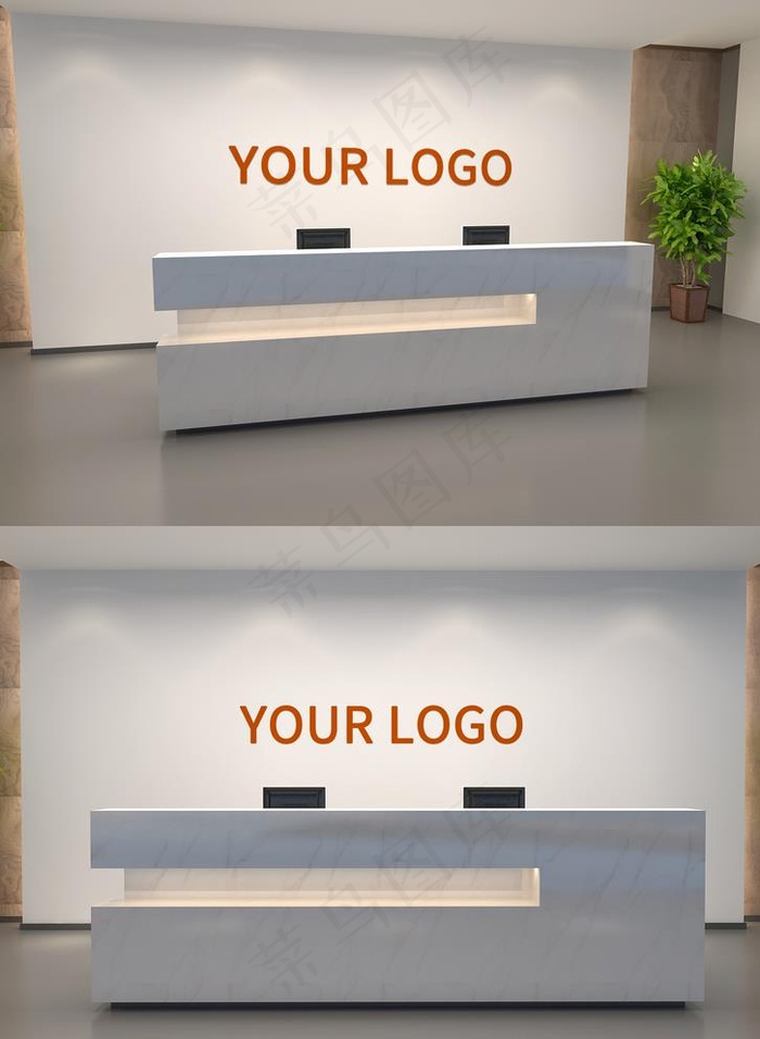 logo样机图片psd模版下载