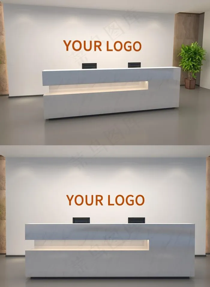 logo样机图片psd模版下载