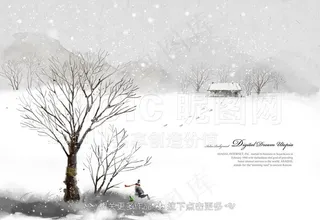 冬天风景图片