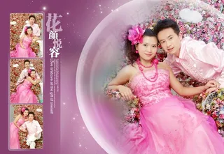 婚纱摄影模板图片