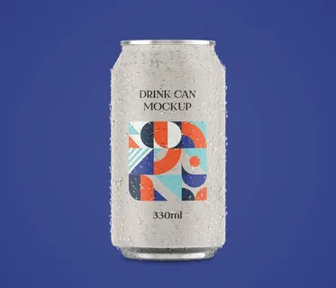 易拉罐样机图片