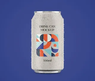 易拉罐样机图片