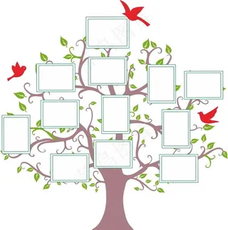 照片树图片
