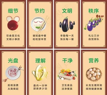 食堂文化图片
