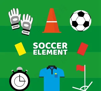 创意足球元素图片