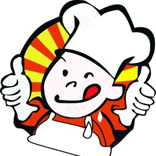 厨房 厨师  点赞图片