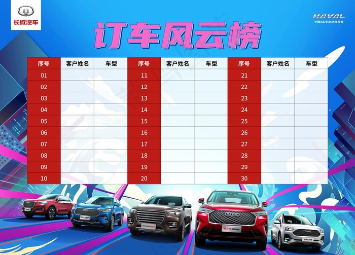 订车风云榜图片