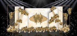 香槟金婚礼图片