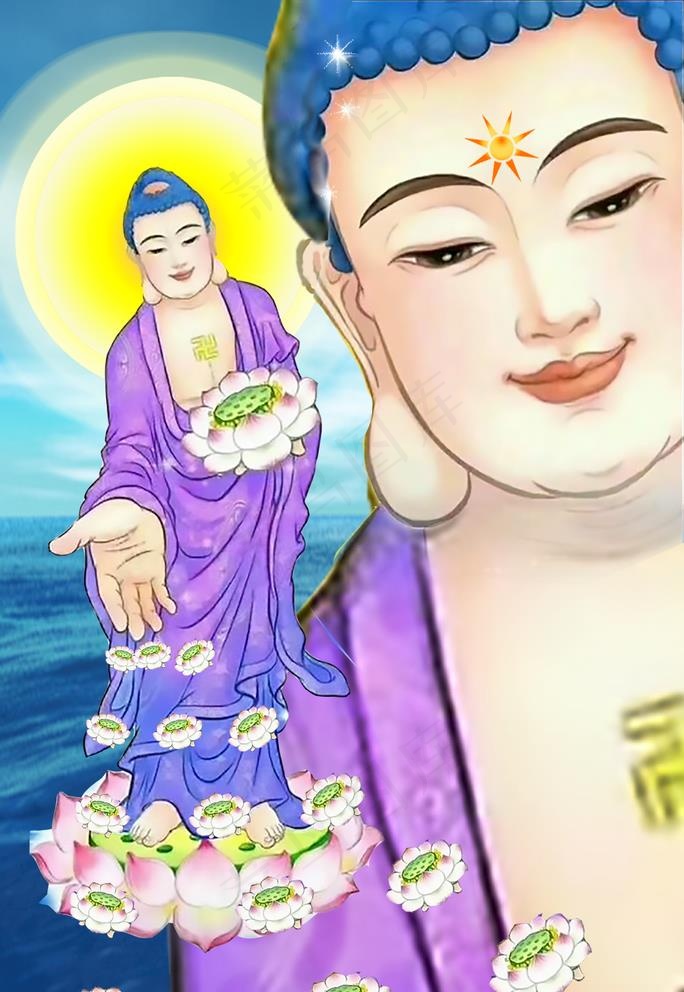 阿弥陀佛图片