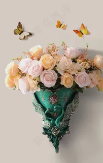 花束现代简约装饰图片