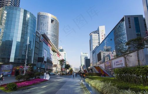 改造后的深圳华强北图片