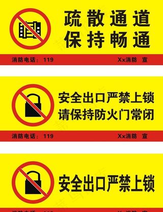 消防标识图片