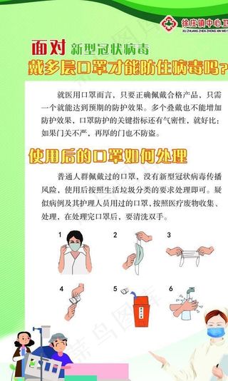 口罩使用方法图片