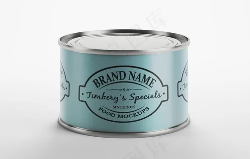 罐头盒样机图片