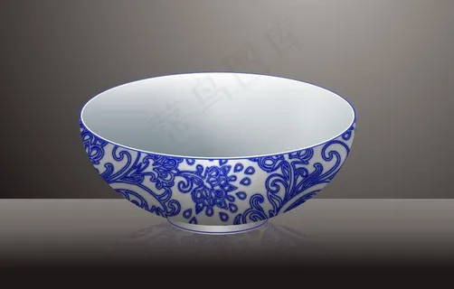 矢量青花瓷碗图片 矢量青花瓷碗图片