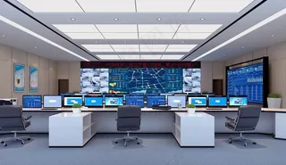 监控调度室图片