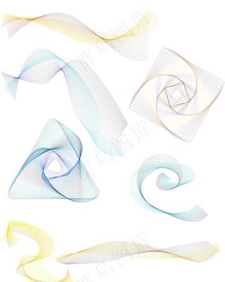 线条 设计 元素 科技 抽象图片