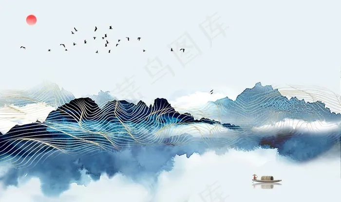 中国风图片(9071X5669(DPI:72))psd模版下载