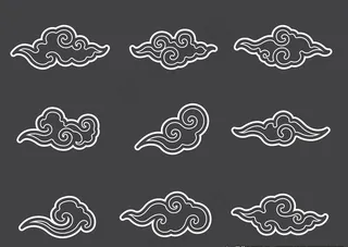 中国古典云纹图片