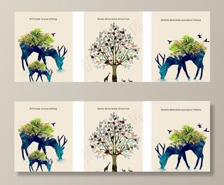 办公室挂画装饰图片