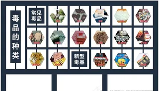 禁毒宣传造型图片