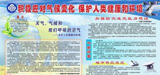 气候文化展板图片