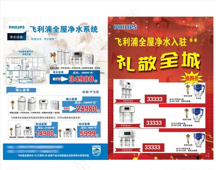 飞利浦 全屋净水系统  入驻单图片(2480X3366(DPI:300))psd模版下载