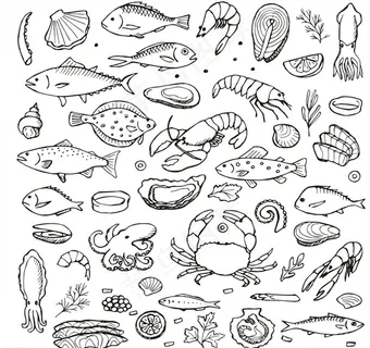海鲜 矢量图图片 海鲜 矢量图图片