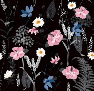 无缝印花图案图片