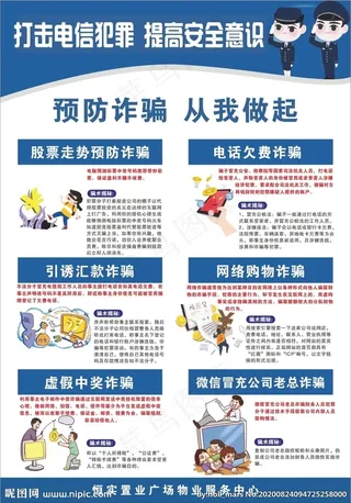 防诈骗图片