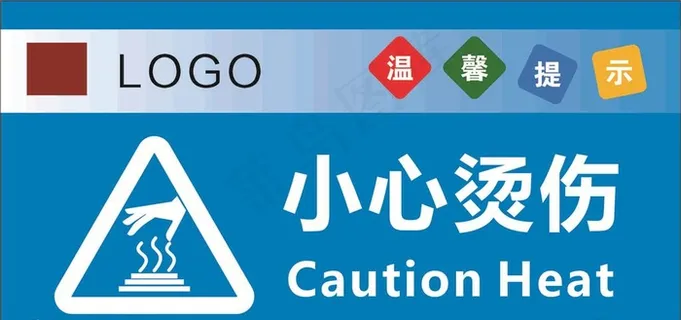 小心烫伤图片