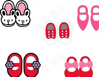 卡通鞋子 儿童鞋子图片