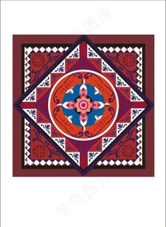 传统民族风纹样图片