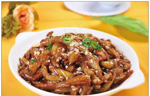 肉沫茄条图片 肉沫茄条图片