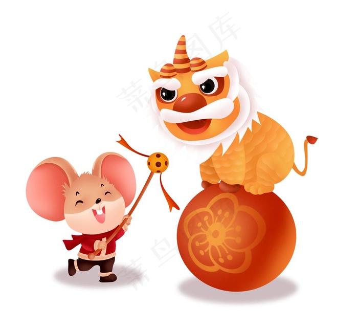 鼠图片psd模版下载