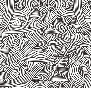 黑白线条纹理底纹矢量图图片